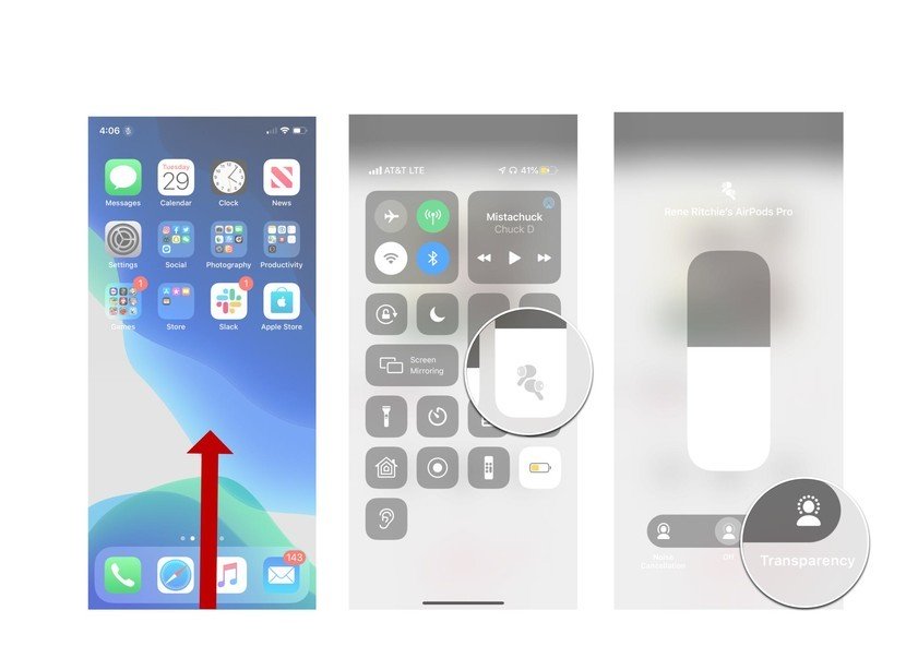airpods transparency mode