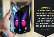 Apple is working on foldable iPhone prototypes but is concerned about display technology and market demand.