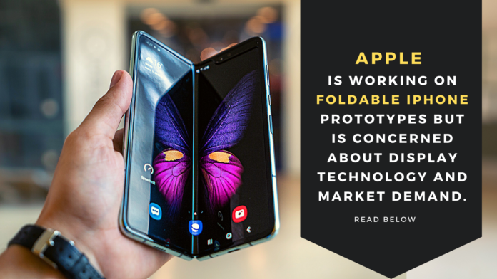 Apple's foldable phone