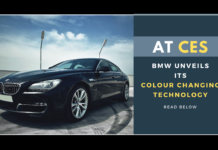 At CES, BMW unveils its colour-changing technology.