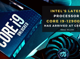 Intel’s Latest Processor Core i9-12900HK has arrived at CES 2022