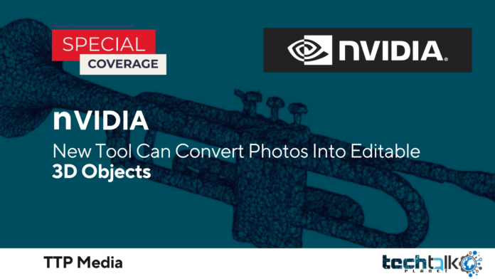 NVIDIA's New Tool Can Convert Photos Into Editable 3D Objects