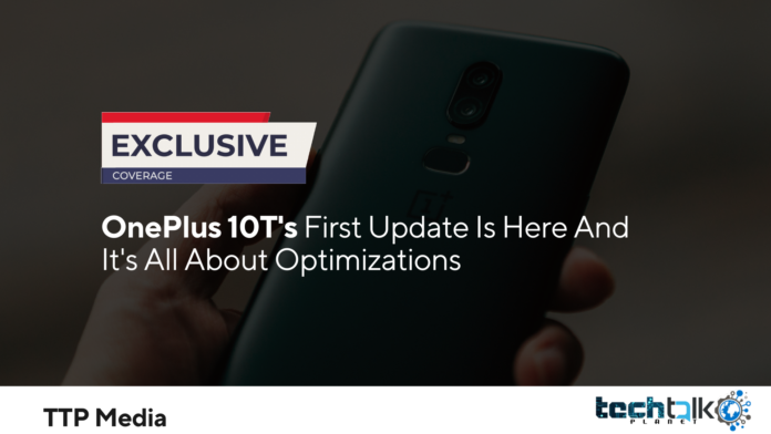 OnePlus 10T's First Update Is Here And It's All About Optimizations